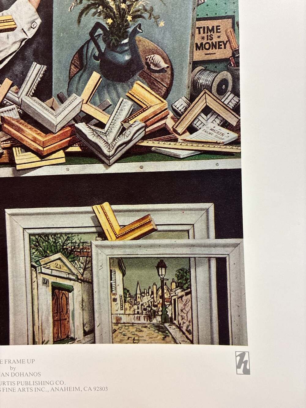 Lot of 2 The Frame Up Saturday Evening Post Cover, April 30, 1955, by Stevan Doh - Picture 9 of 15